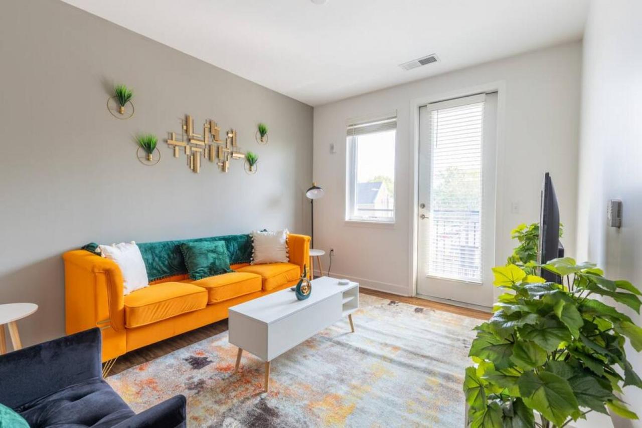 Modern Upscale 1Br Fountain Square Apartman Indianapolis Kültér fotó