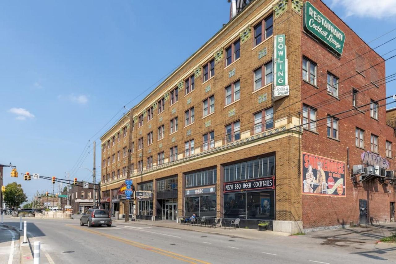 Modern Upscale 1Br Fountain Square Apartman Indianapolis Kültér fotó